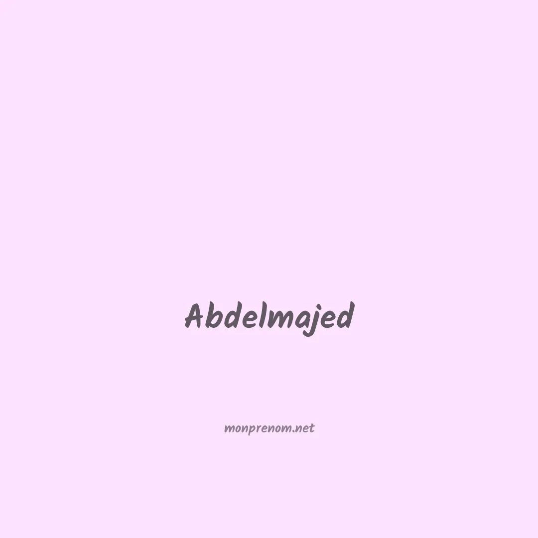 Abdelmajed en chinois