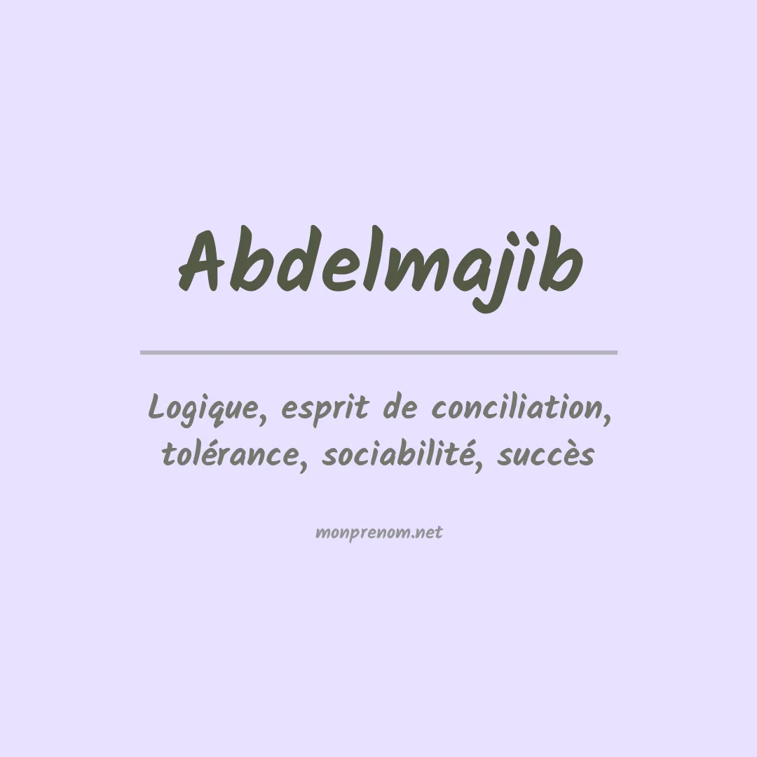 Prénom Abdelmajib