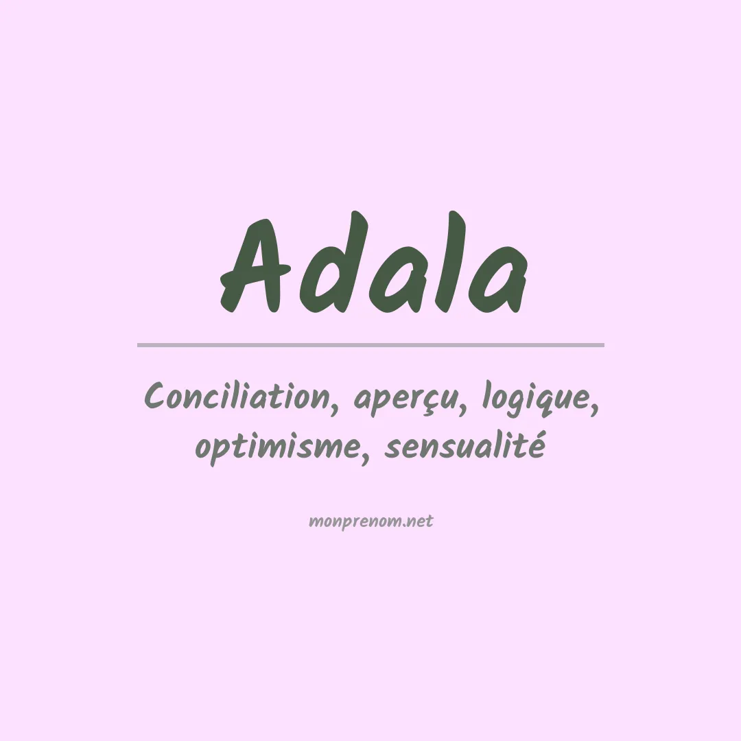 Prénom Adala