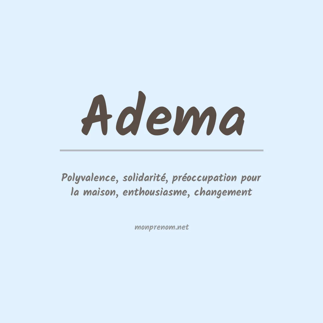 Prénom Adema