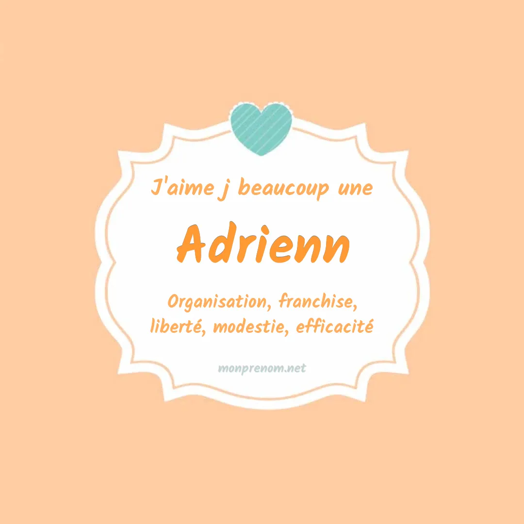 J'aime beaucoup Adrienn