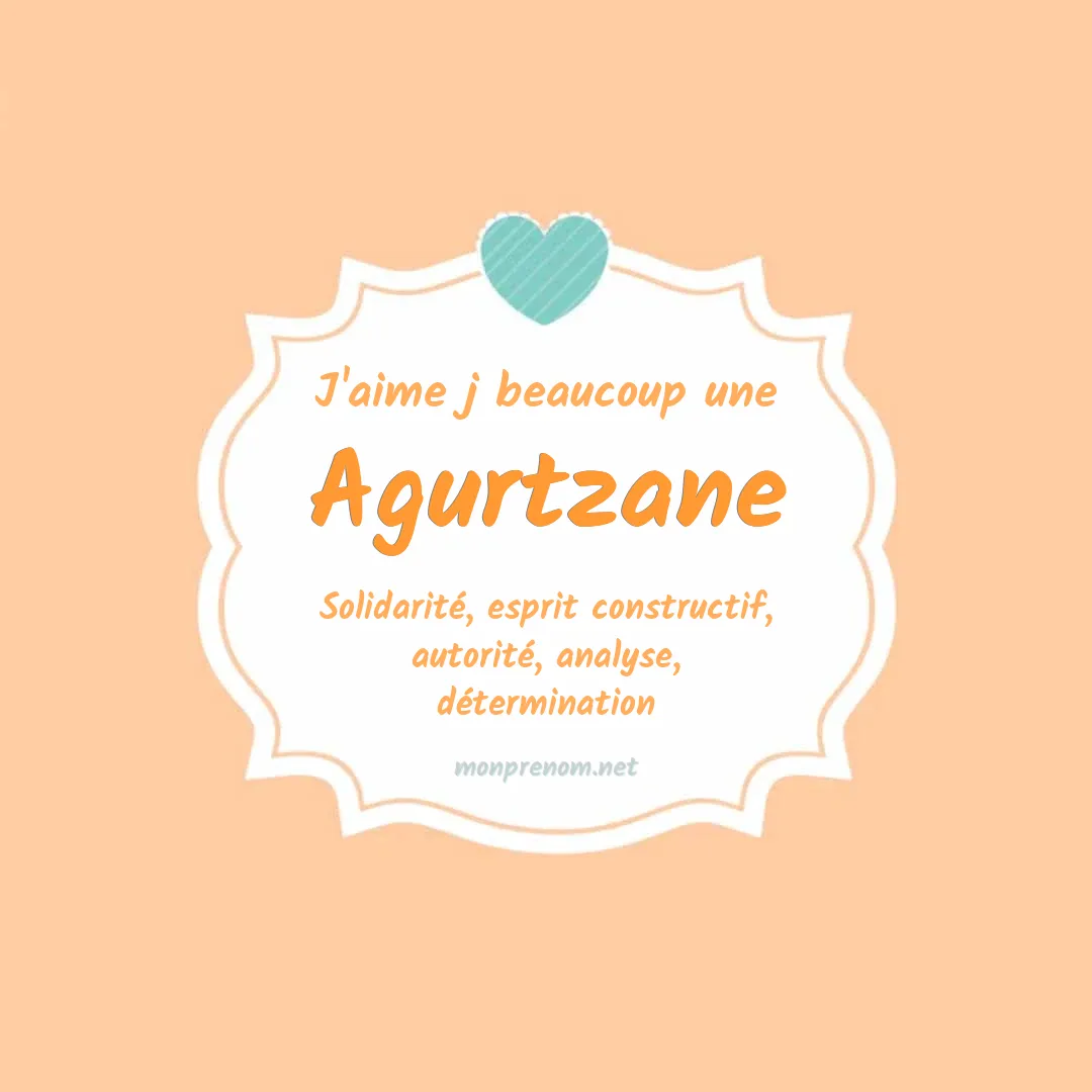 J'aime beaucoup Agurtzane