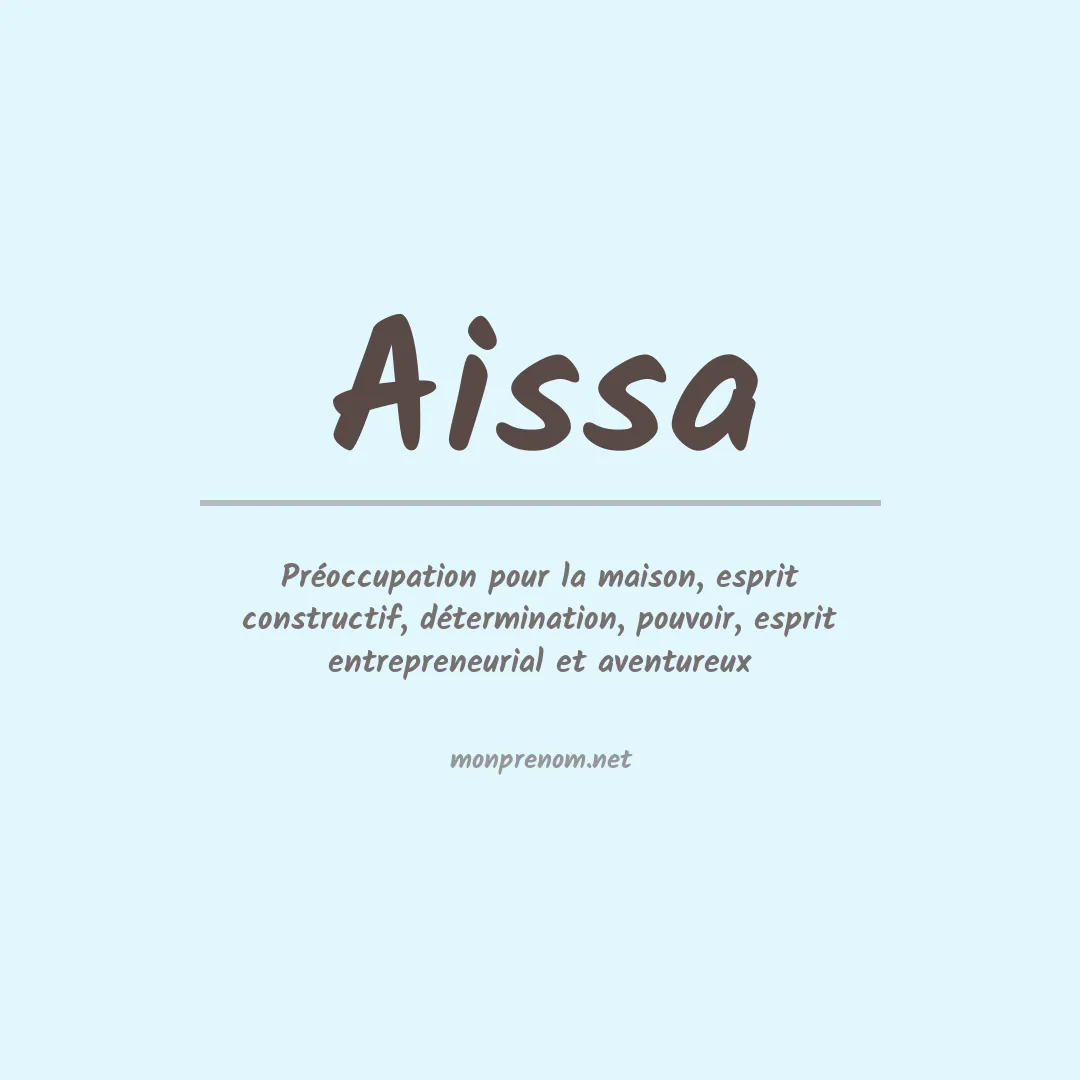 Prénom Aissa