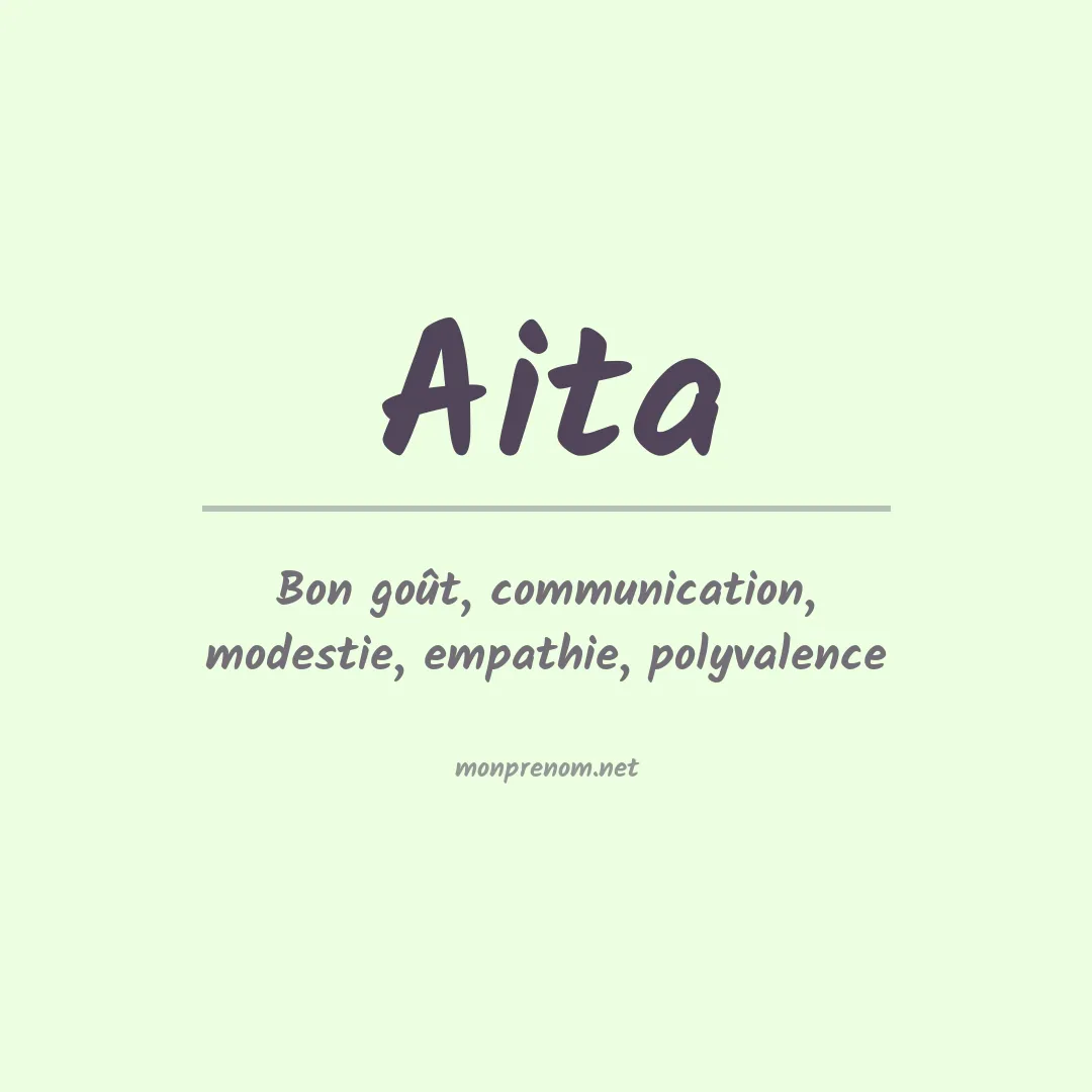 Prénom Aita