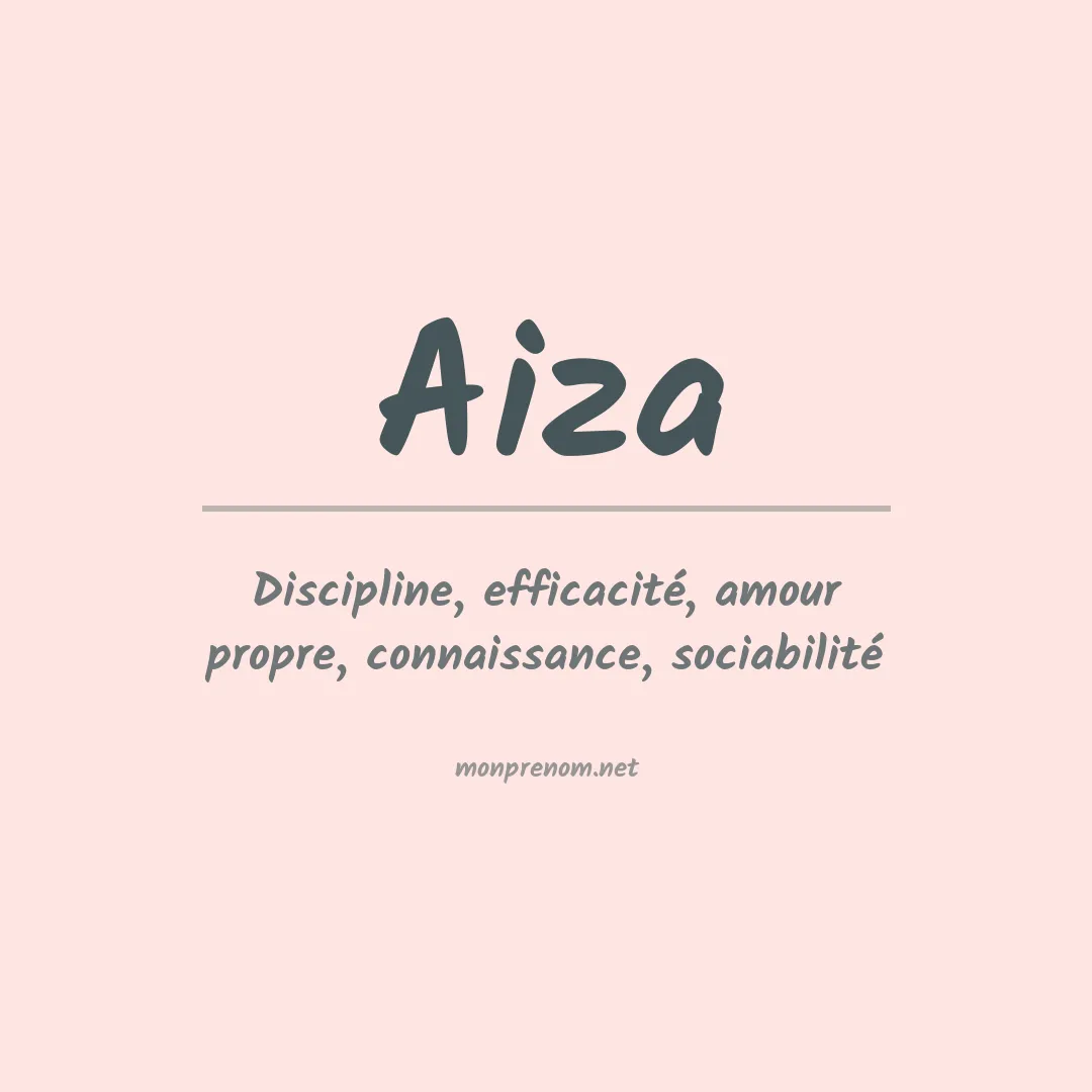 Prénom Aiza