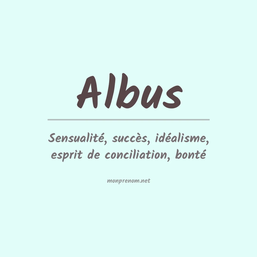 Prénom Albus