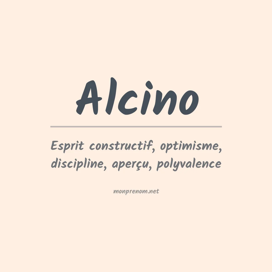 Prénom Alcino