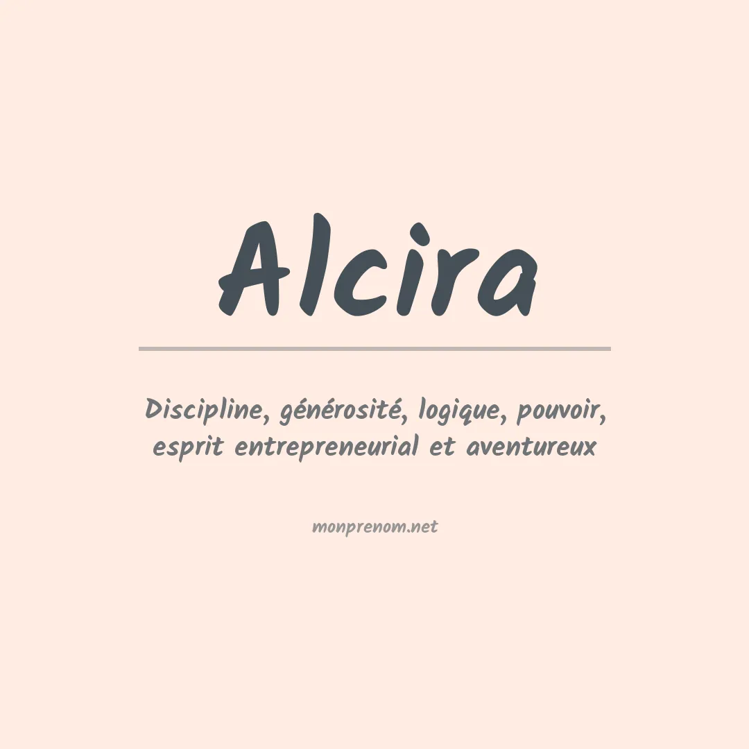 Signification du prénom Alcira
