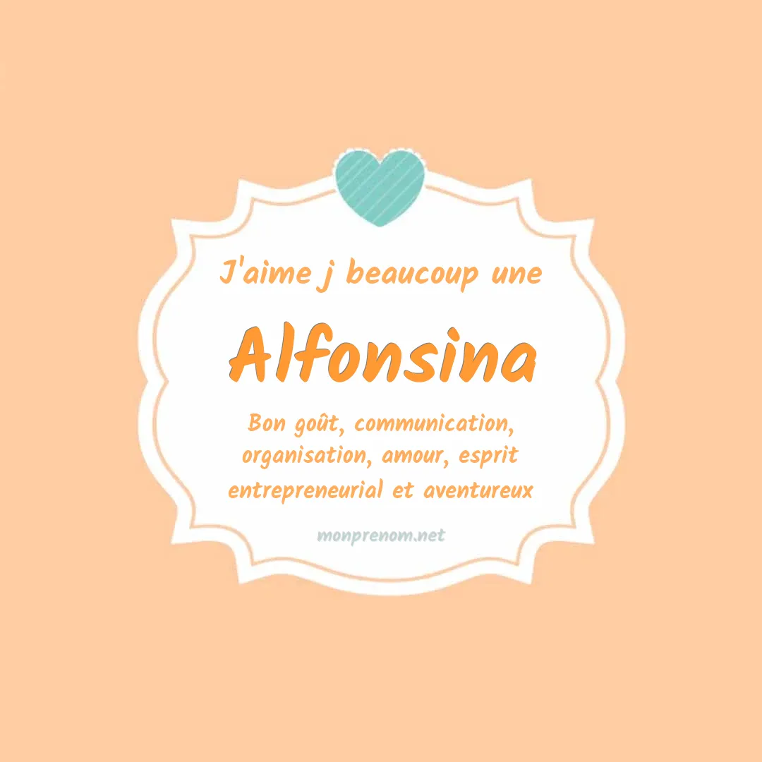 J'aime beaucoup Alfonsina