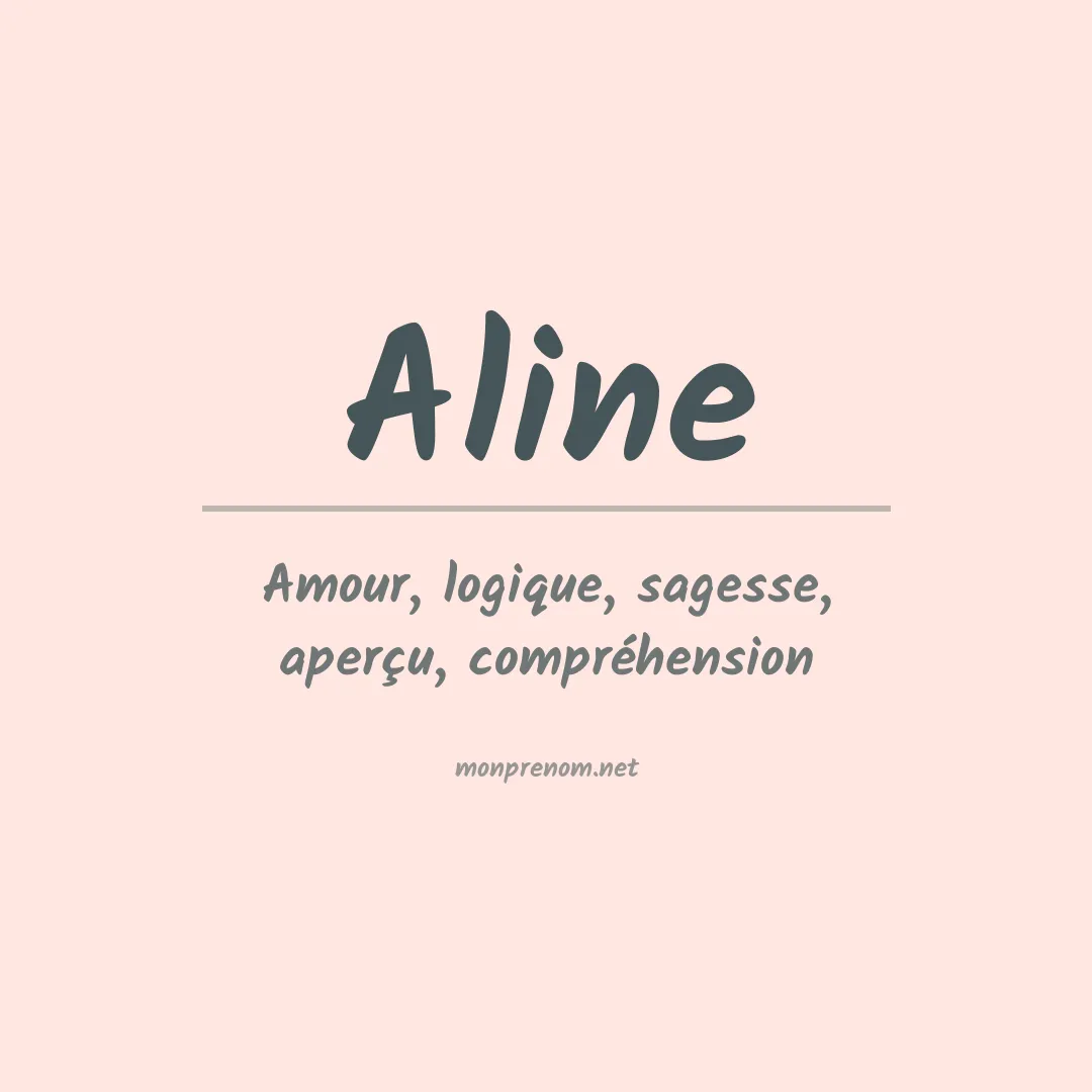 Prénom Aline