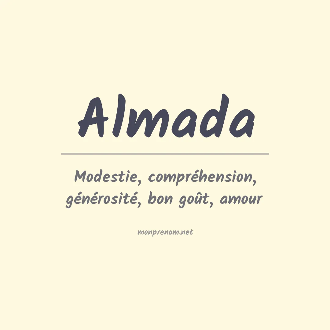 Prénom Almada
