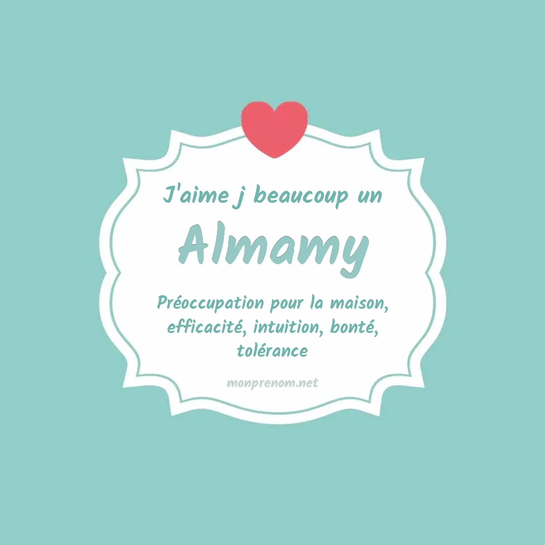 J'aime beaucoup Almamy