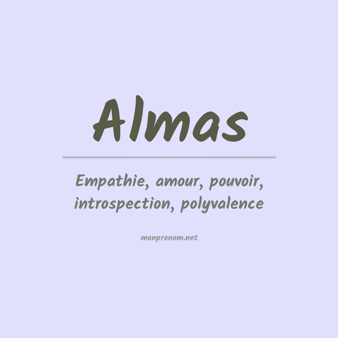Prénom Almas