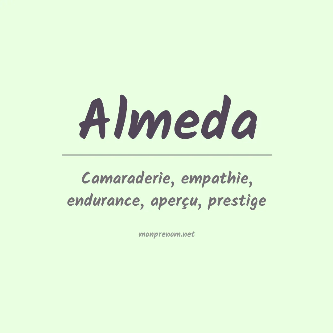 Prénom Almeda