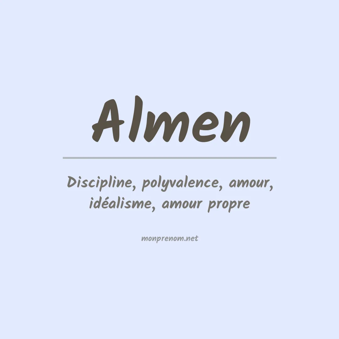 Prénom Almen