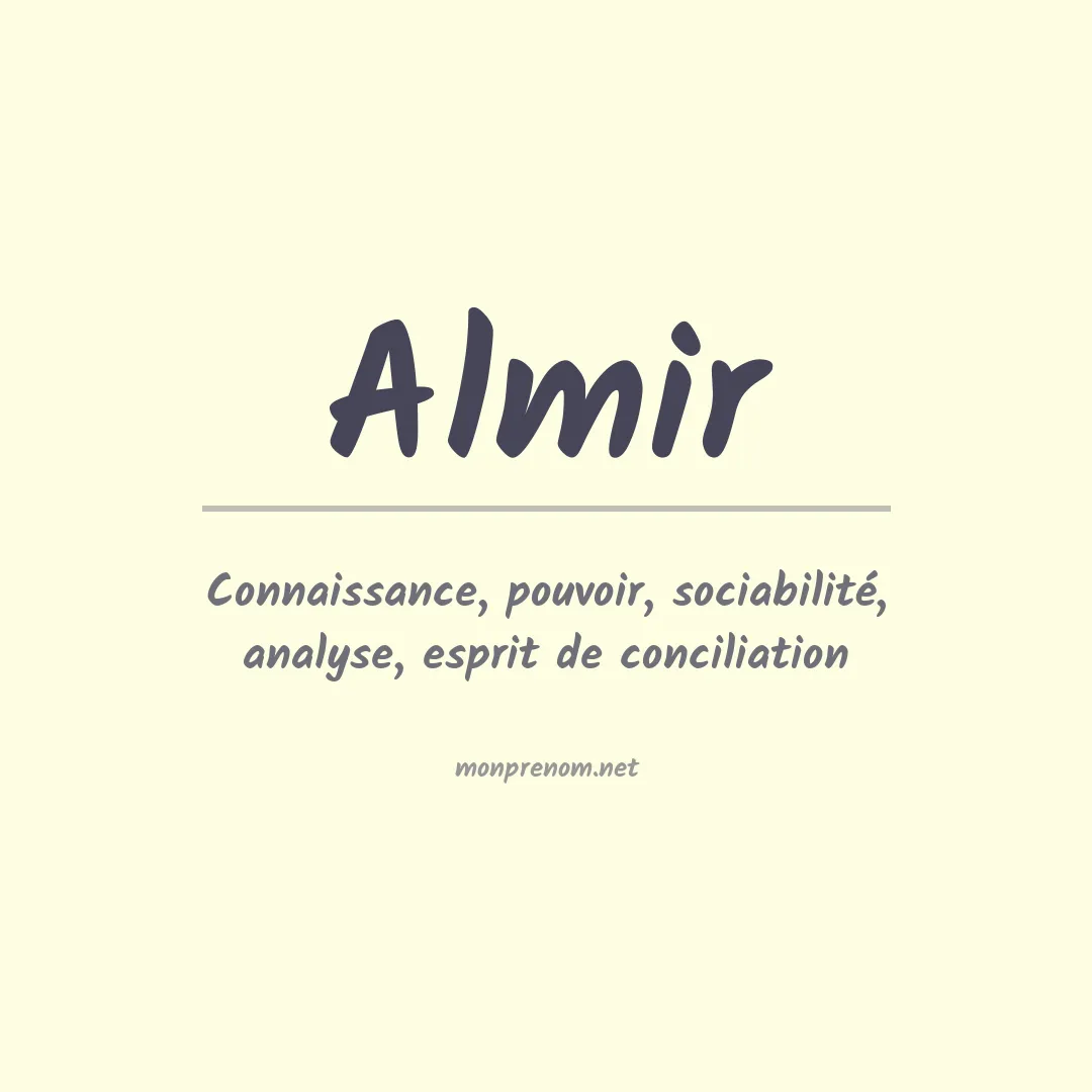 Prénom Almir