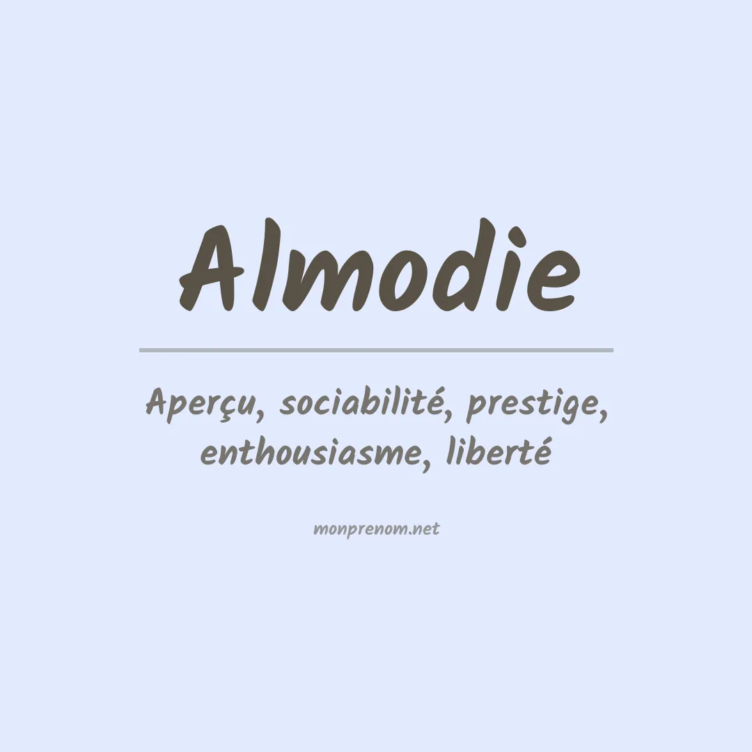 Prénom Almodie