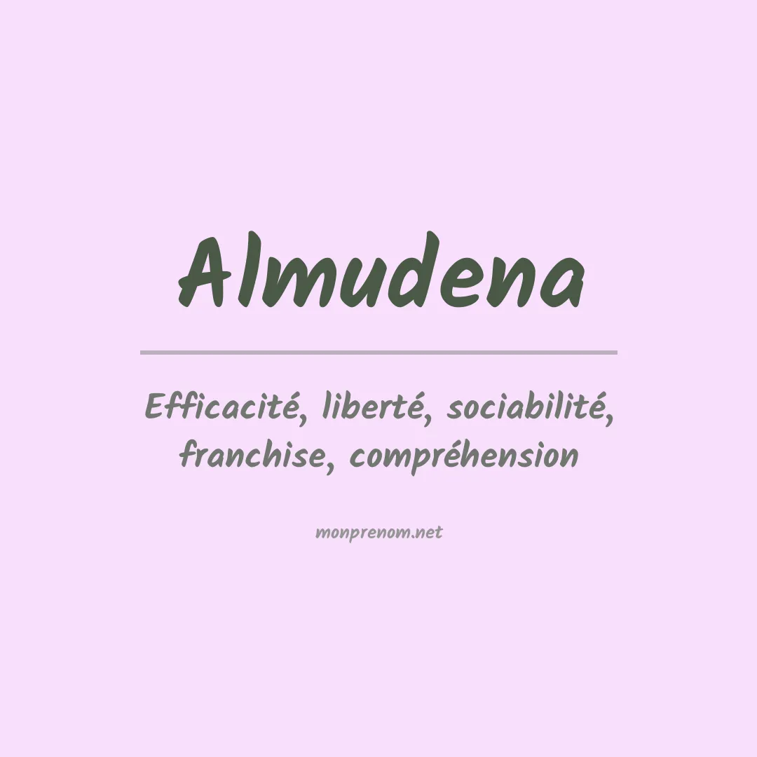 Signification du prénom Almudena