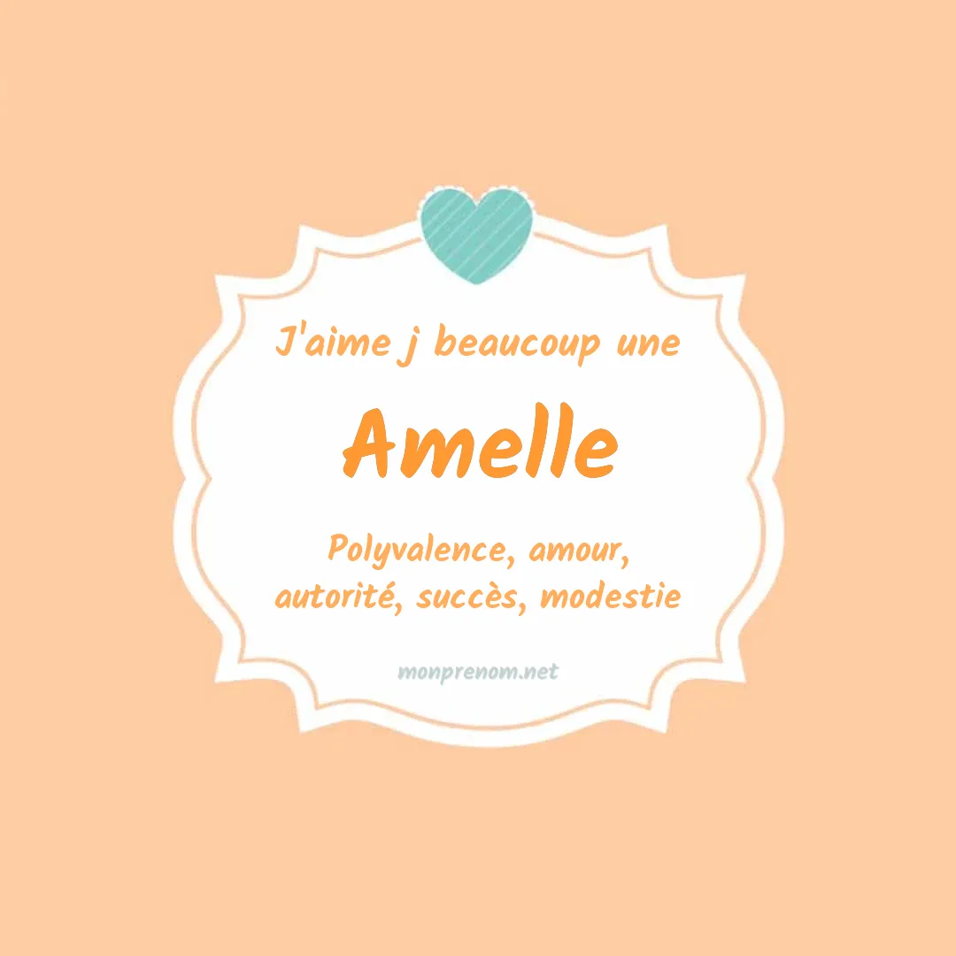 J'aime beaucoup Amelle