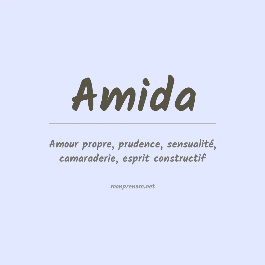 Prénom Amida
