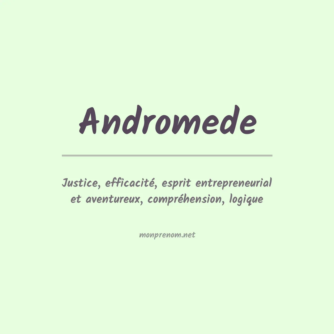 Signification du prénom Andromede