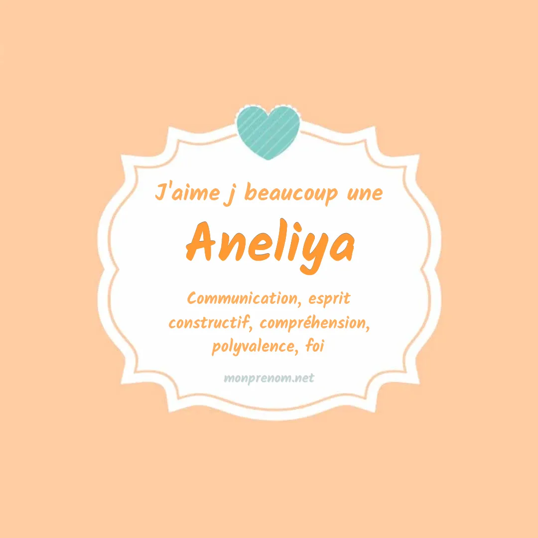 J'aime beaucoup Aneliya