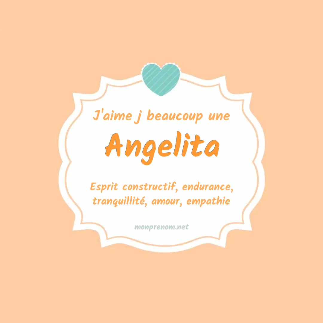 J'aime beaucoup Angelita