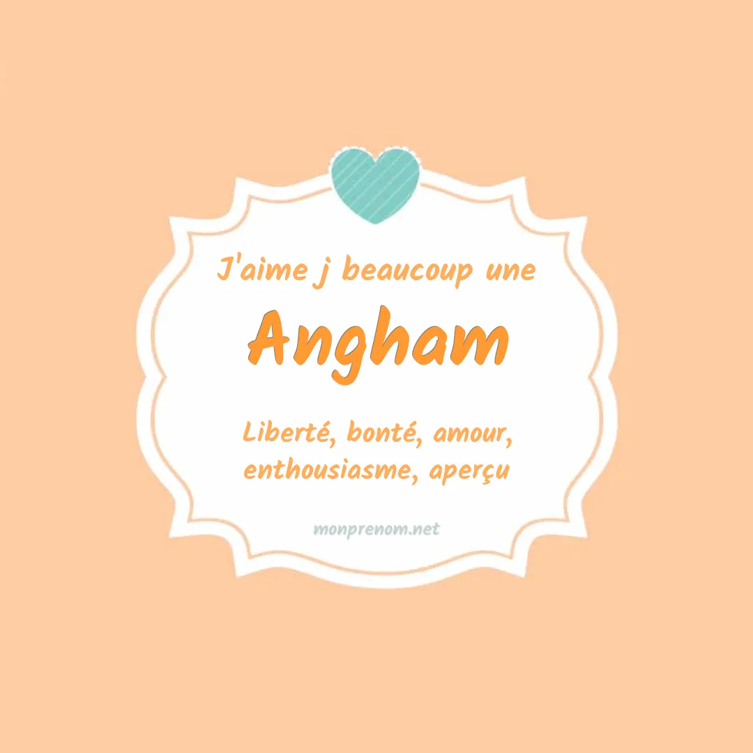 J'aime beaucoup Angham