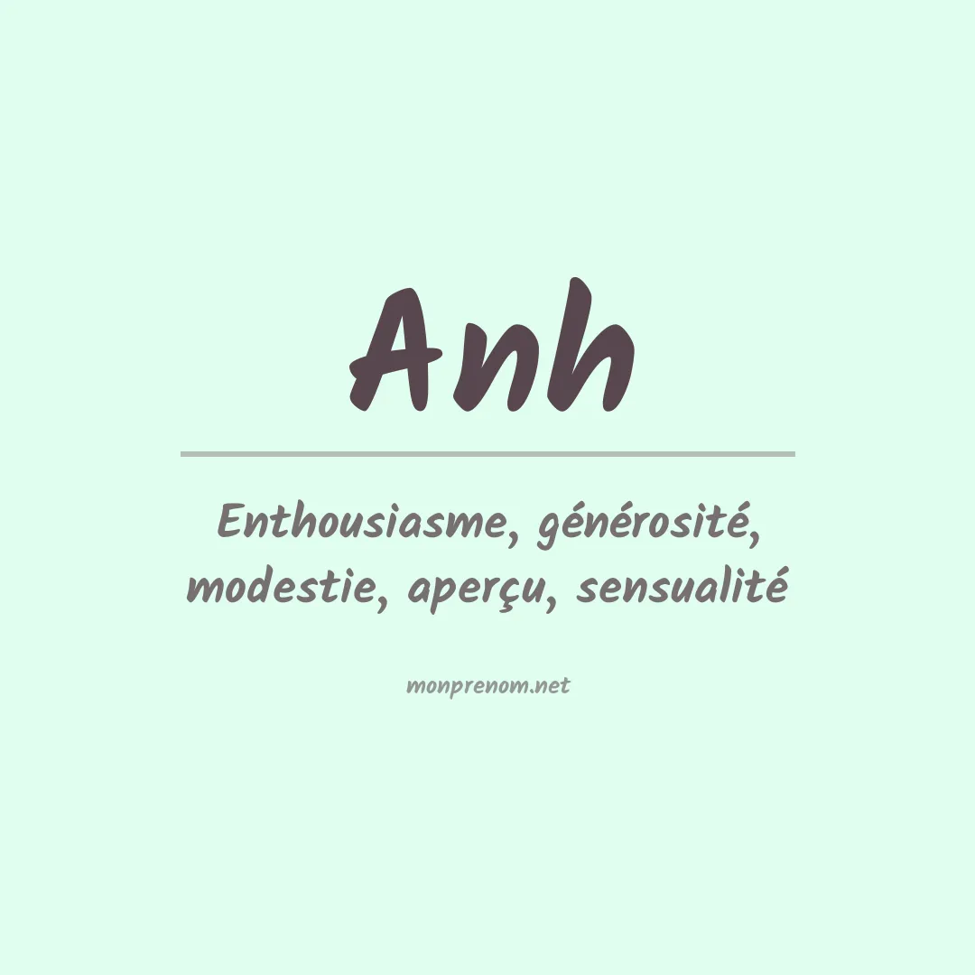Prénom Anh