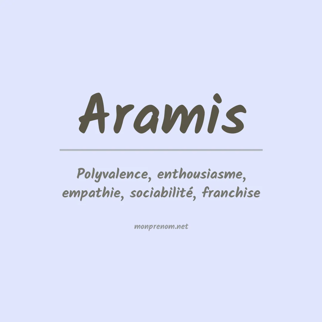 Prénom Aramis
