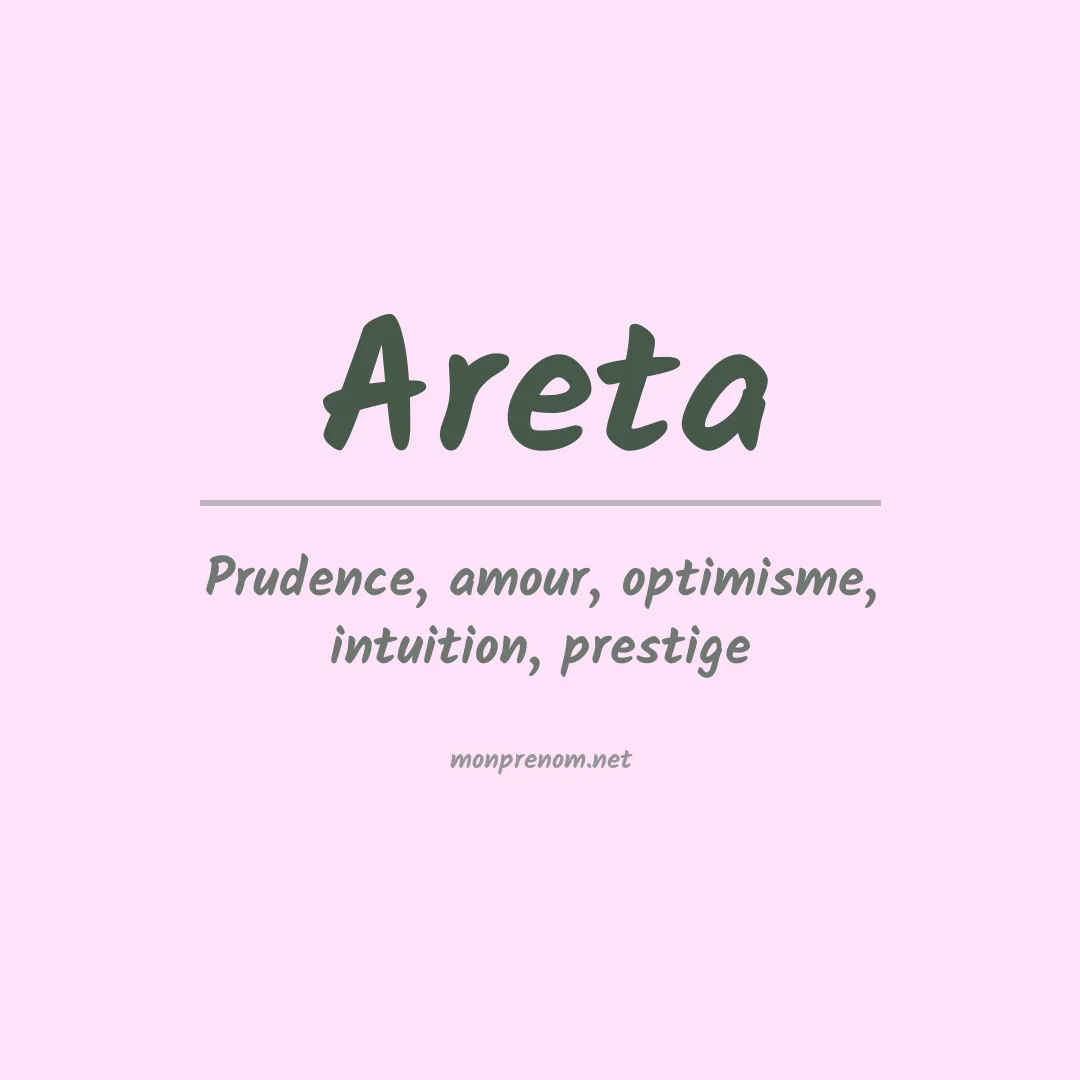 Prénom Areta