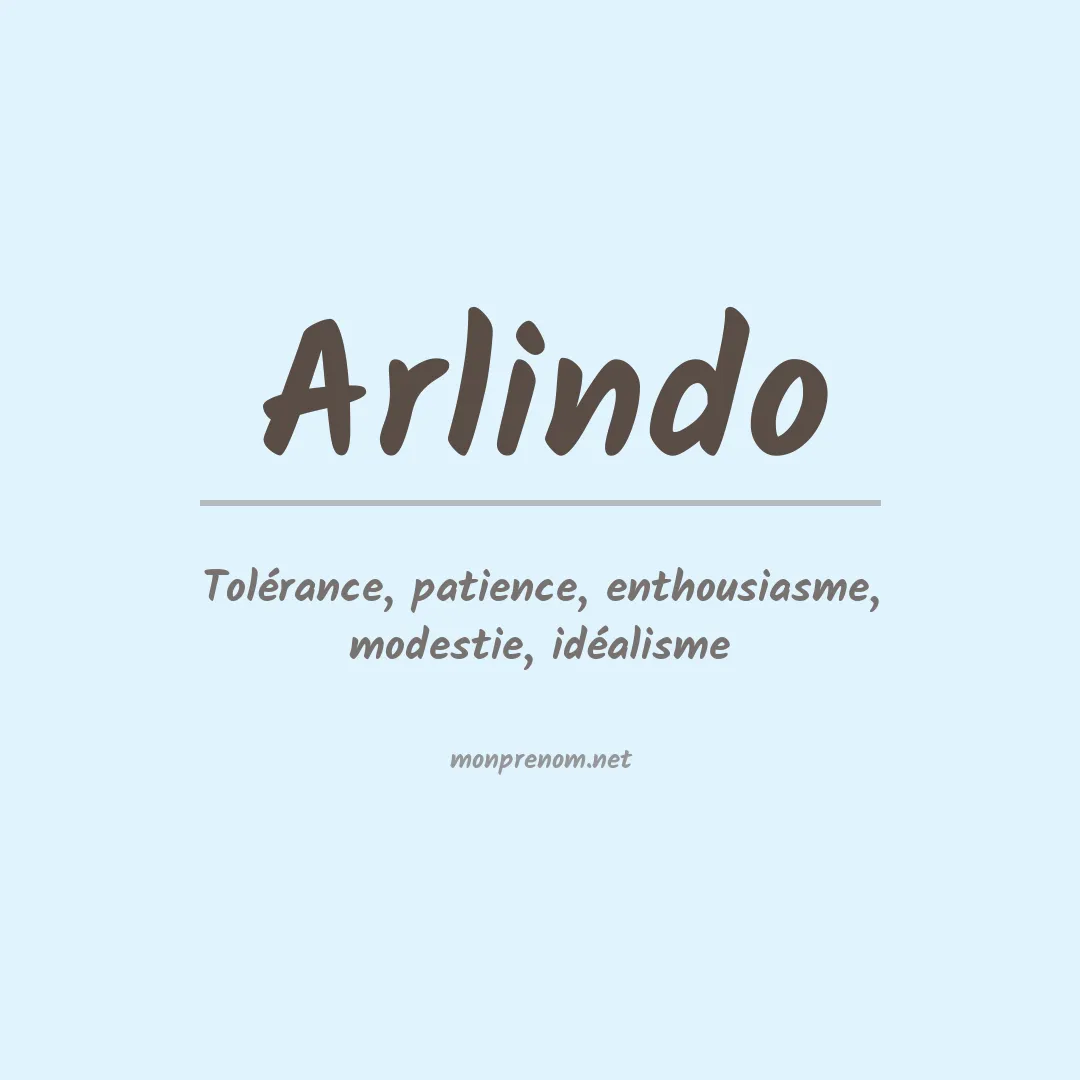 Prénom Arlindo