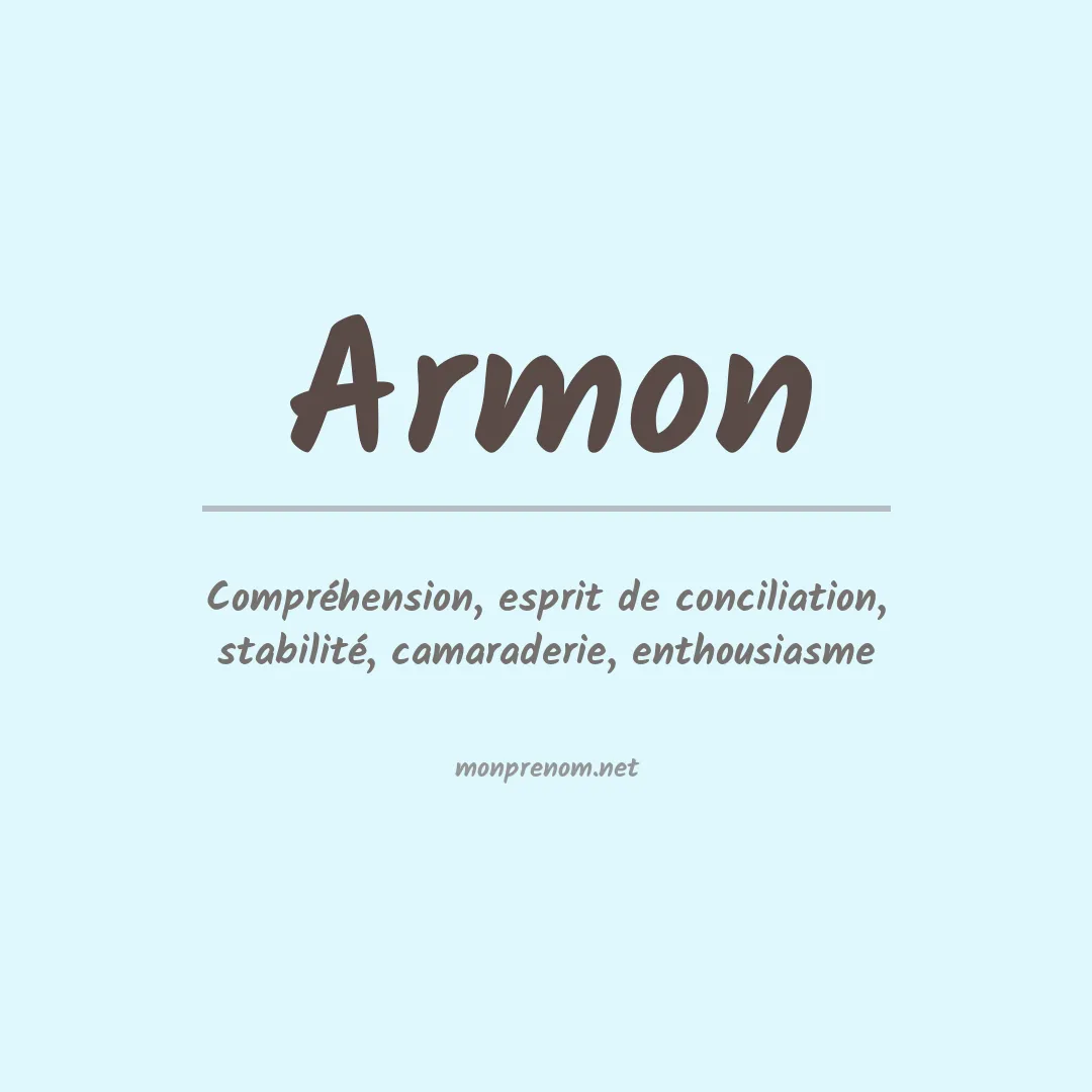 Prénom Armon