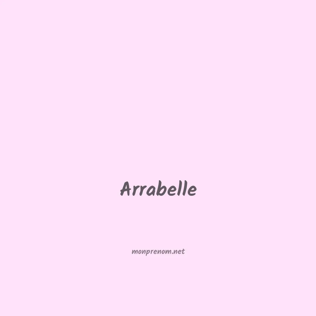 Arrabelle en chinois