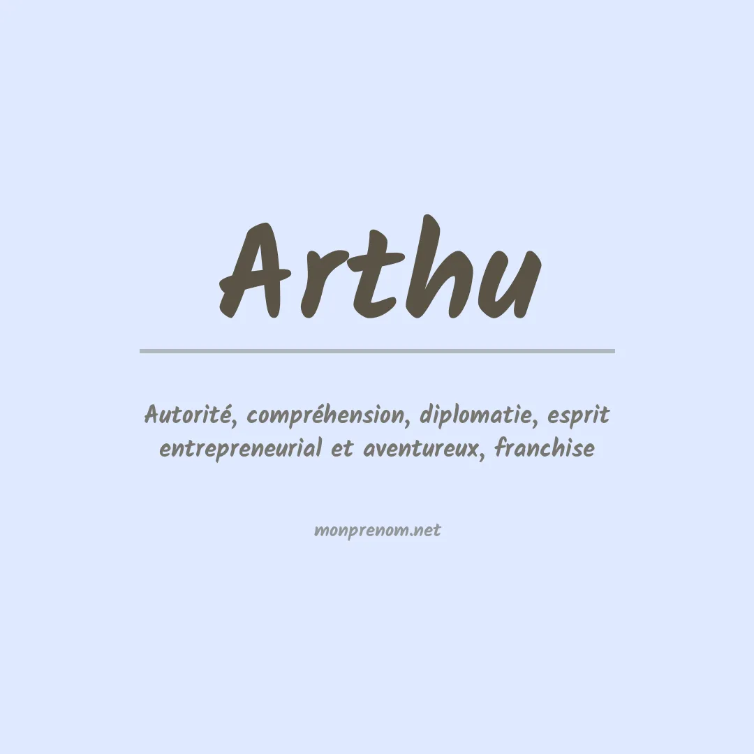 Prénom Arthu