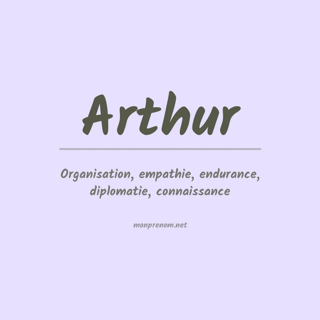 Prénom Arthur