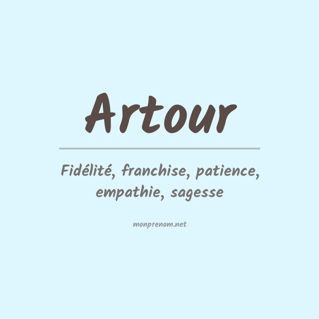 Signification du prénom Artour