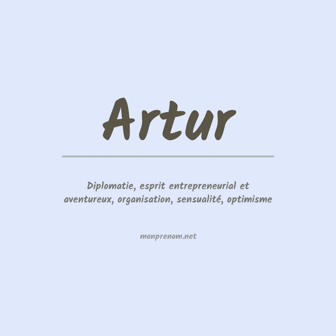 Prénom Artur