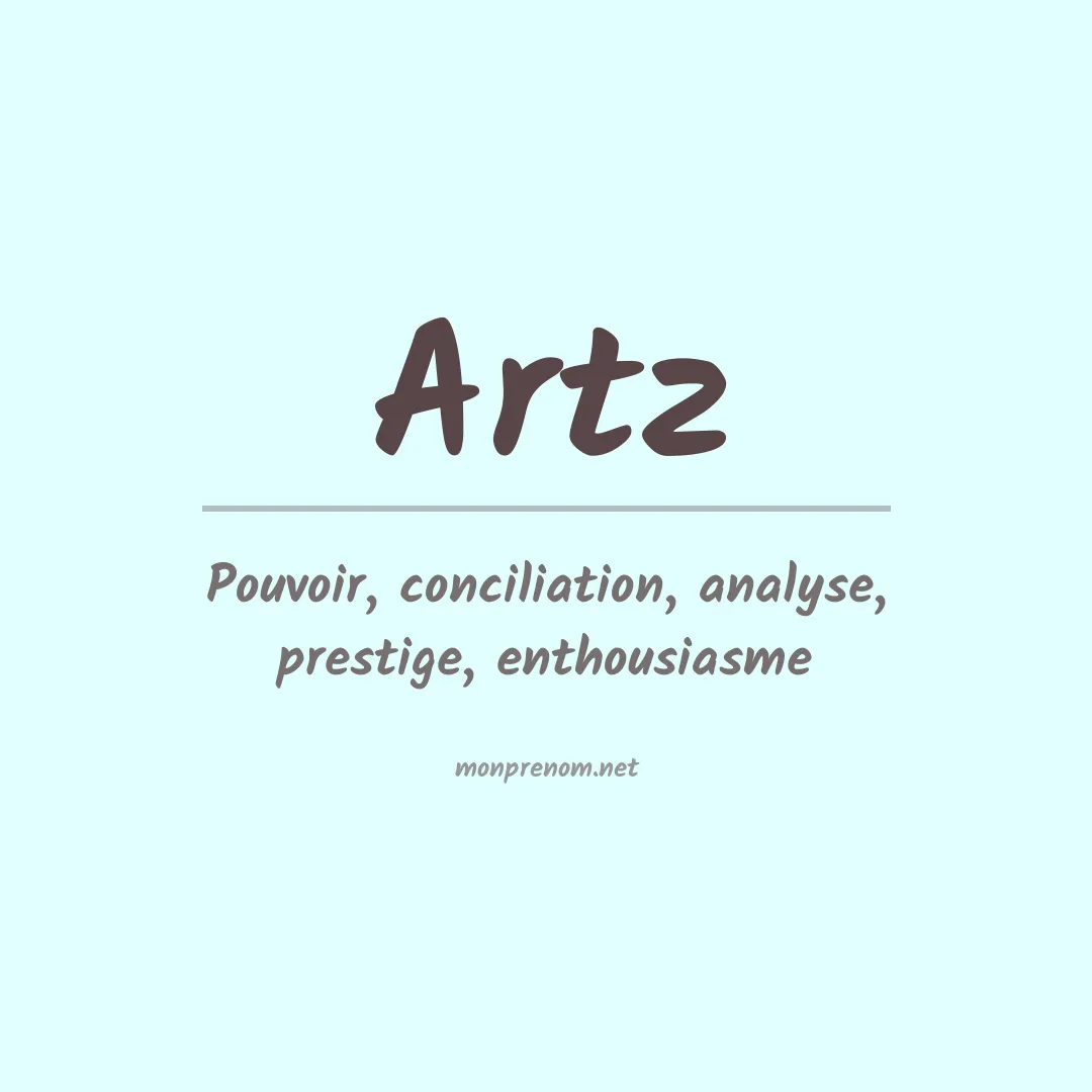 Prénom Artz