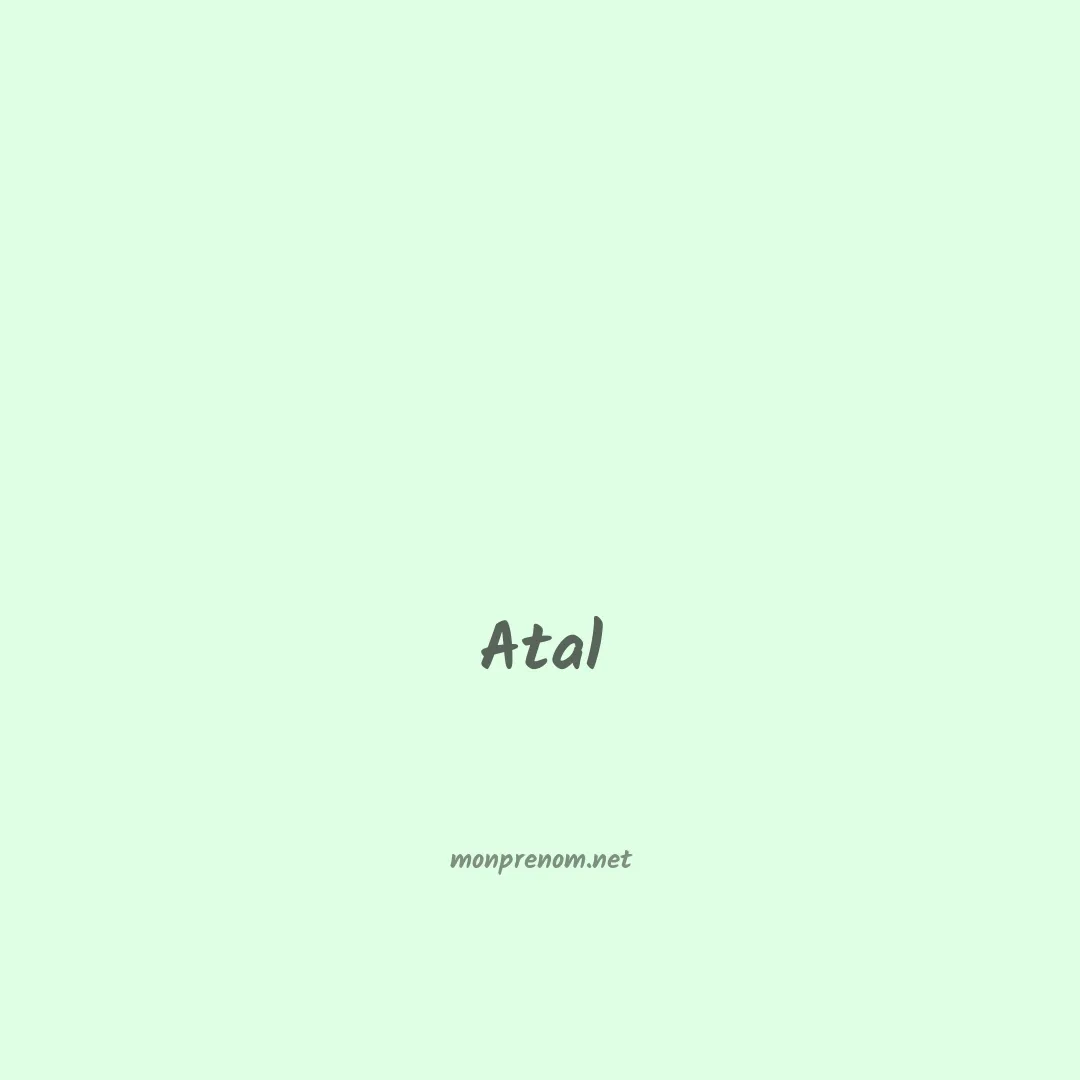 Atal en chinois