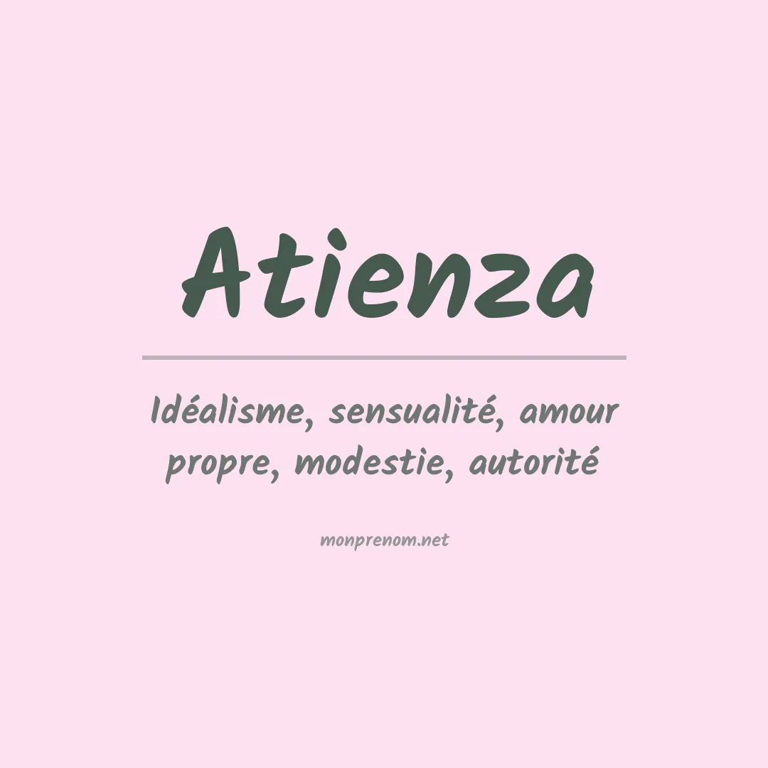 Prénom Atienza