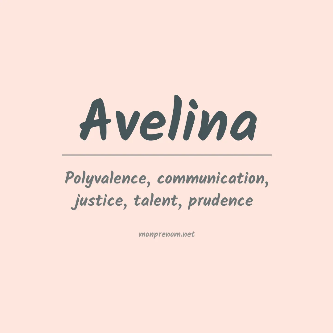 Prénom Avelina