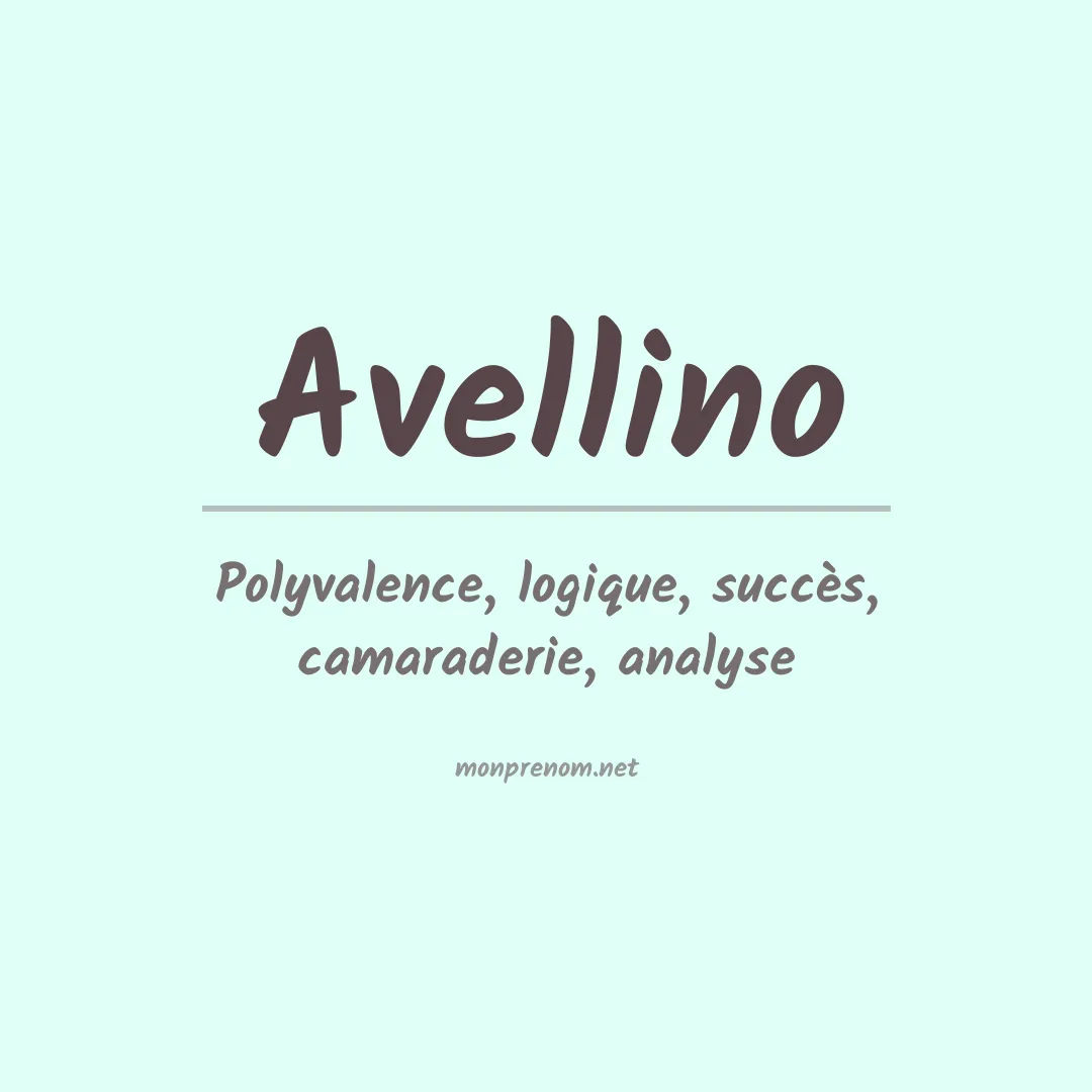 Prénom Avellino