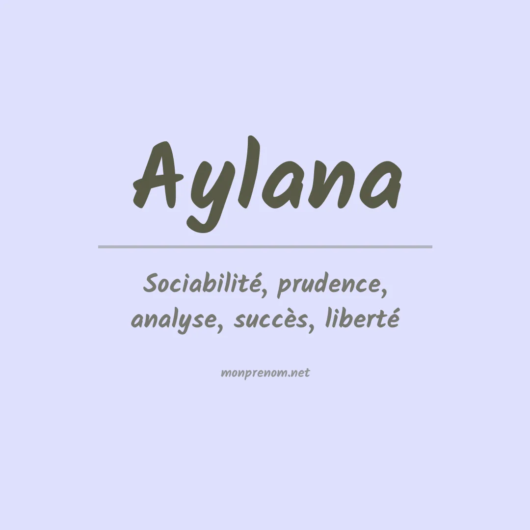 Prénom Aylana