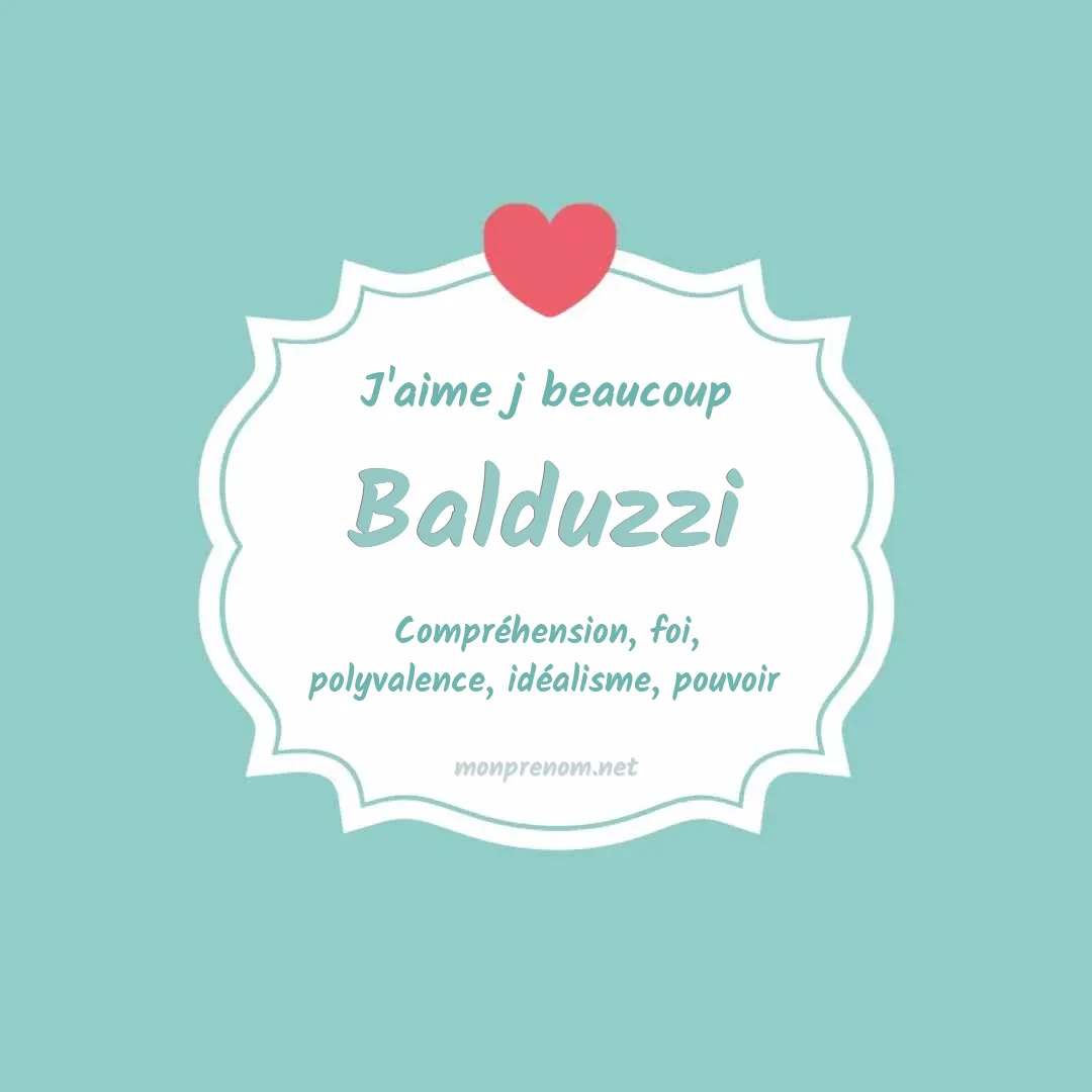 J'aime beaucoup Balduzzi