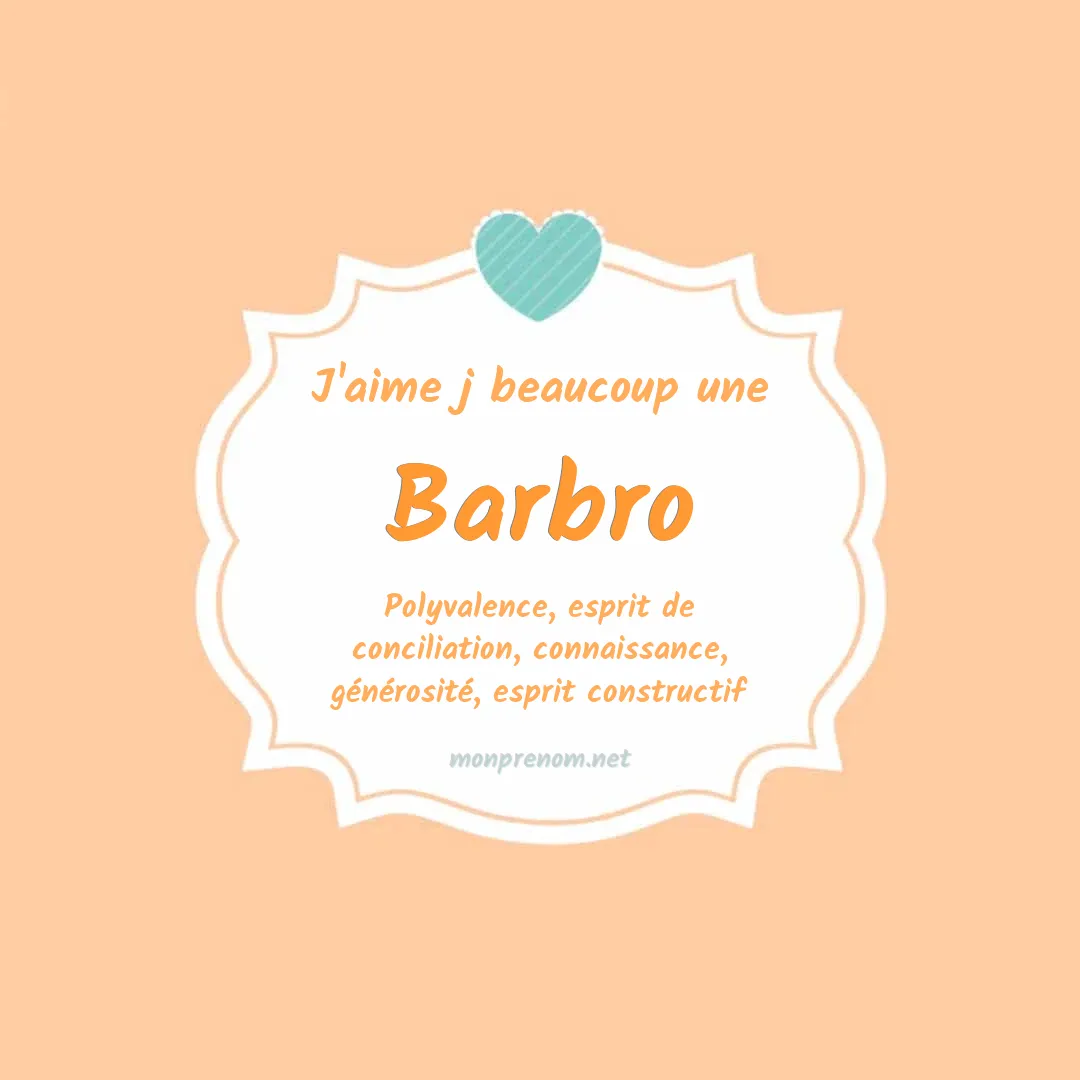J'aime beaucoup Barbro