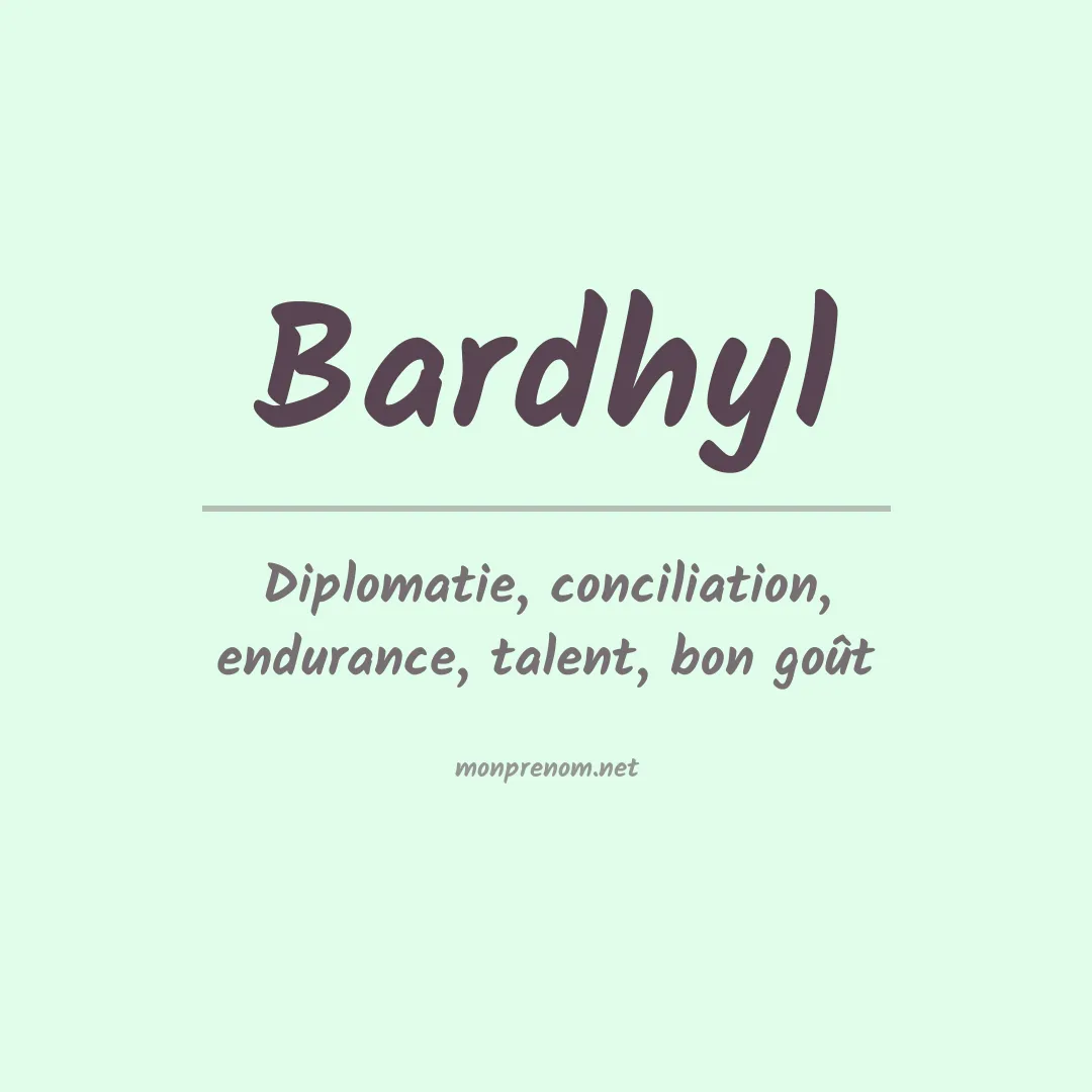 Prénom Bardhyl