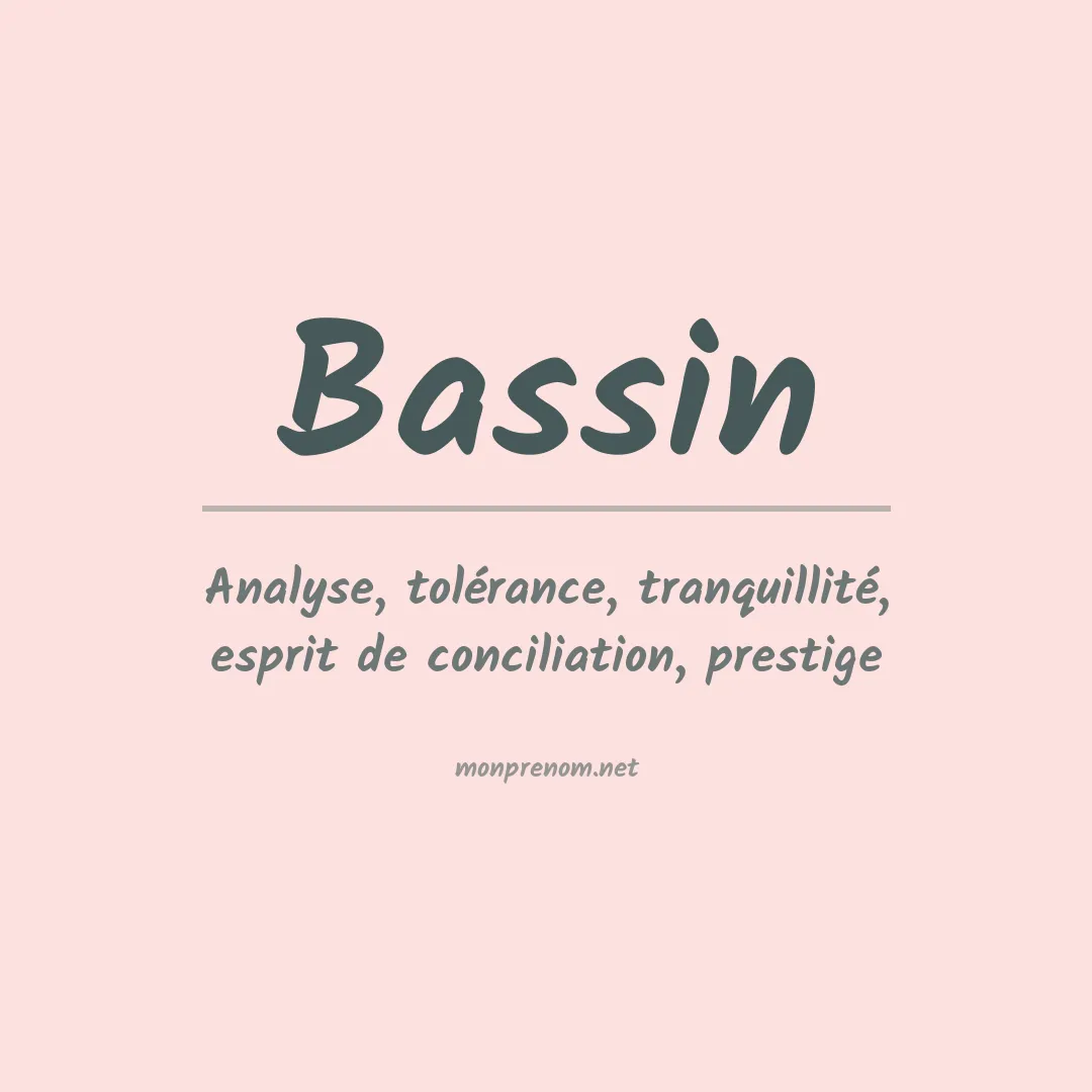 Prénom Bassin