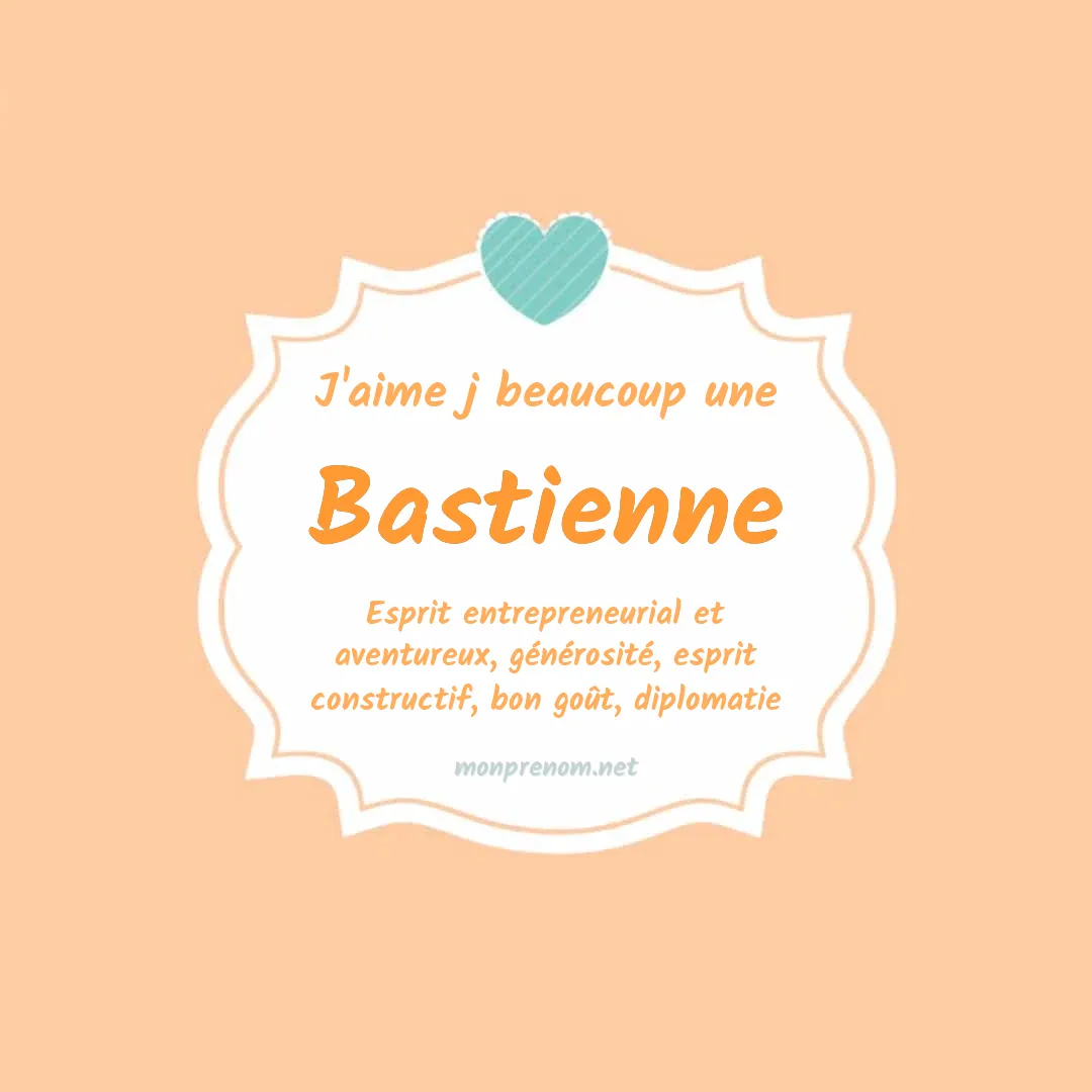 J'aime beaucoup Bastienne