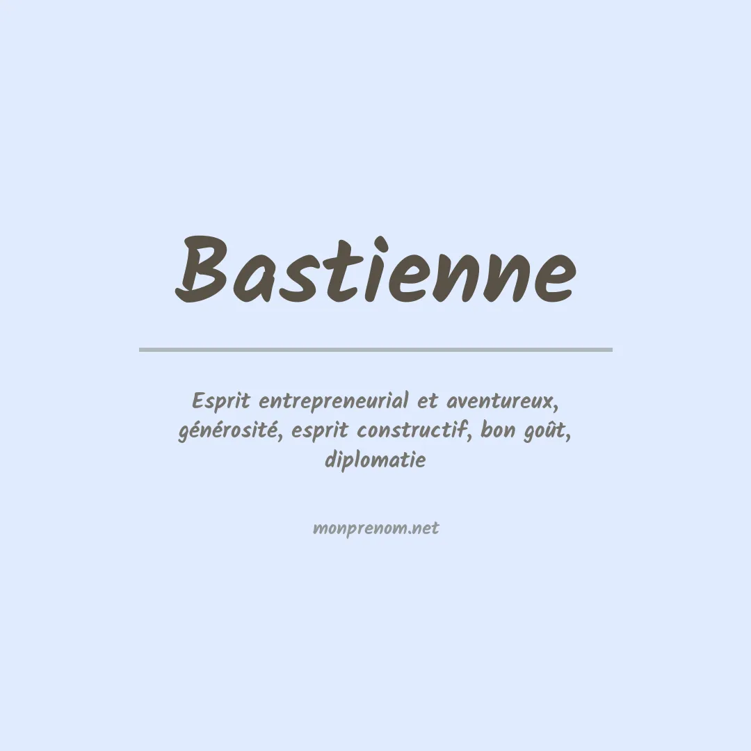 Prénom Bastienne